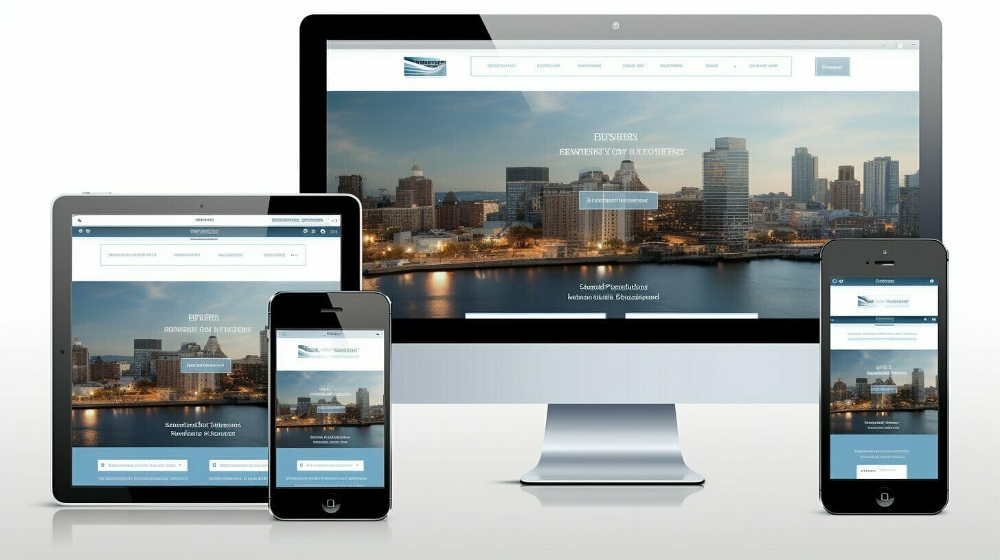 Responsive and optimised website design