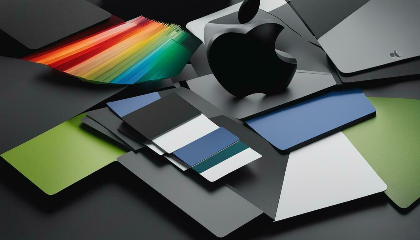 Apple color palette