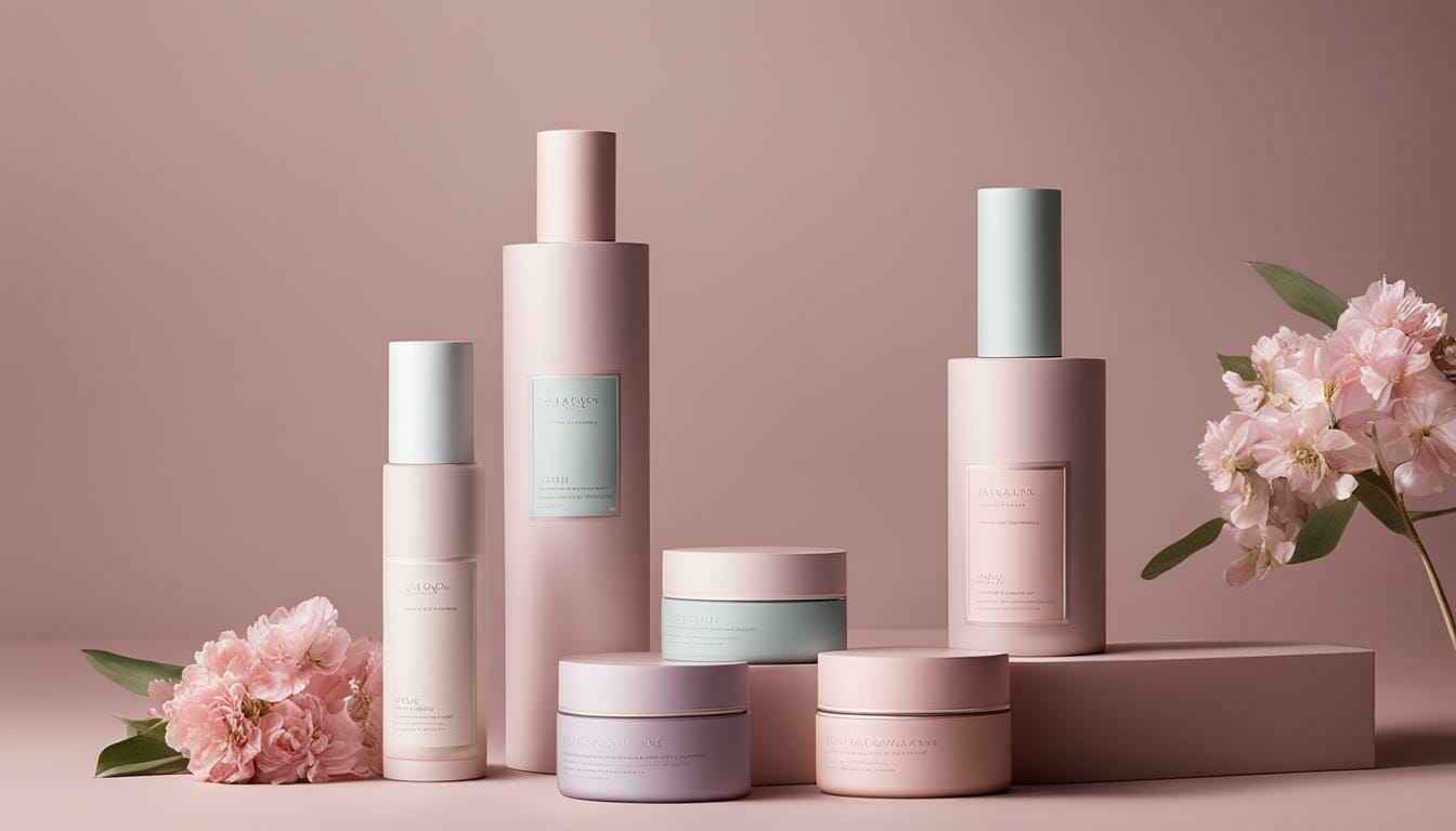 beauty products packaging design before