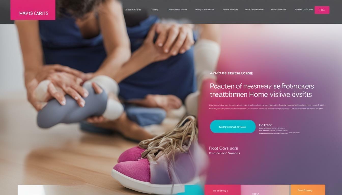 NDIS Podiatry and Foot Care Landing Page Example