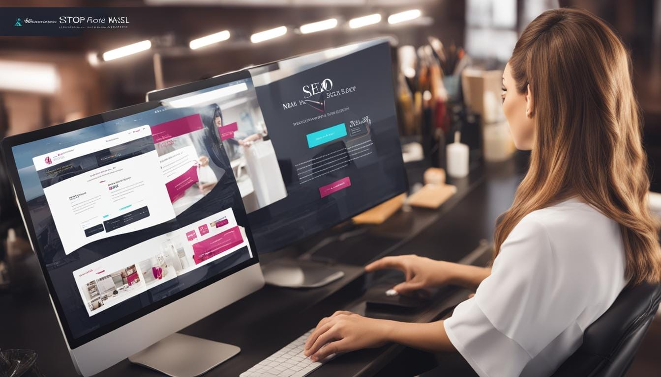 SEO strategies for nail salons emphasizing website speed optimization and security SEO strategies for nail salons emphasizing website speed optimization and security