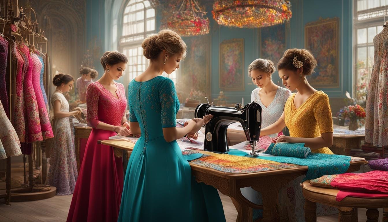 Visual Advertisements for Dressmaking Services Visual Advertisements for Dressmaking Services