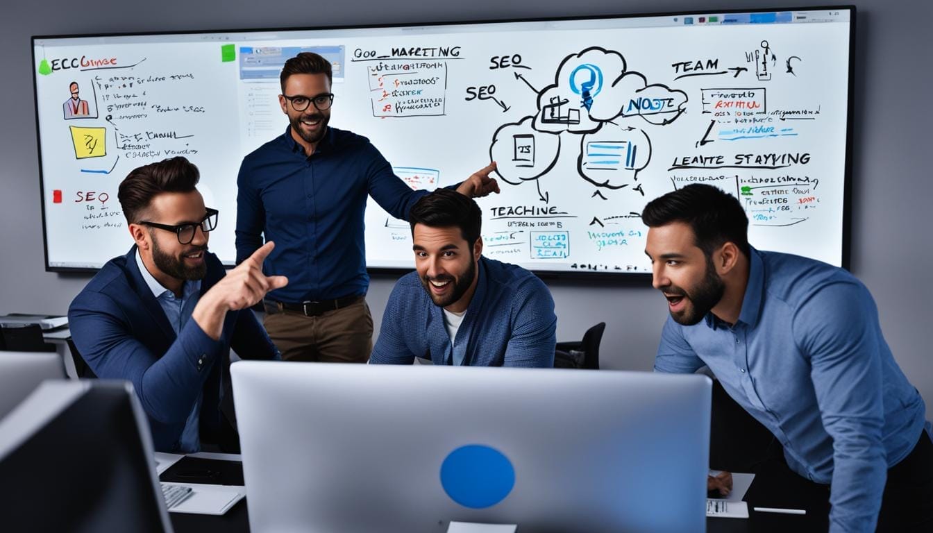 Loudachris Digital Marketing's team engrossed in continuous SEO learning Loudachris Digital Marketing's team engrossed in continuous SEO learning