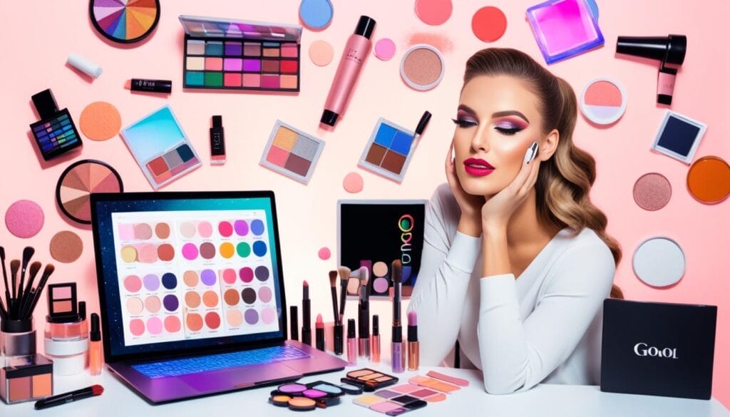 Google Ads strategy for makeup artists