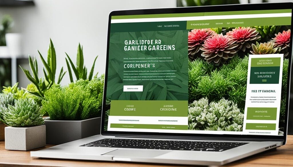 Professional Gardener's Website