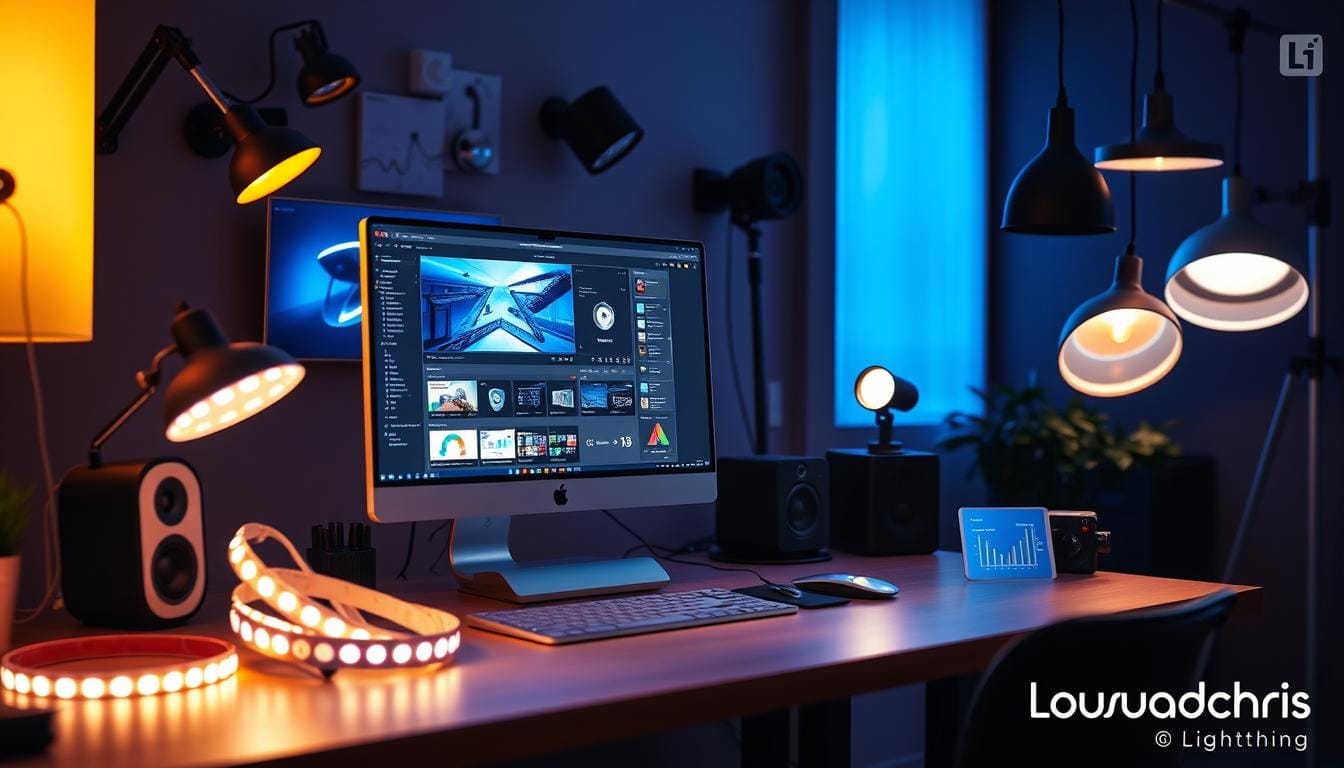 Online presence for lighting technicians